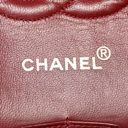 Chanel Lambskin Quilted Medium Double Flap Black 6 of 10