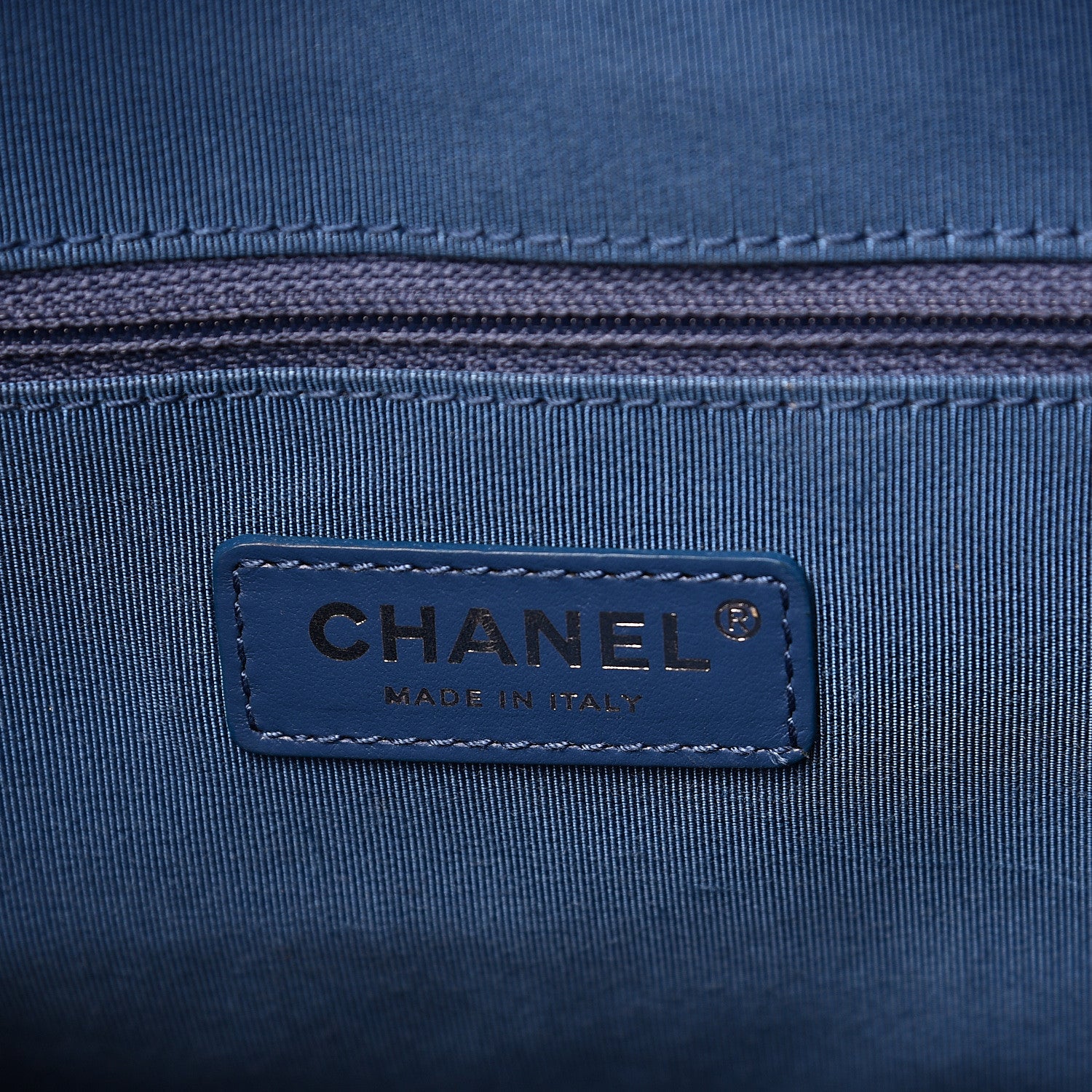 Chanel Aged Calfskin Quilted Medium Gabrielle Hobo Blue 5 of 12