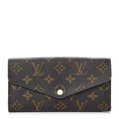 Louis Vuitton Monogram Sarah Wallet NM Rose Ballerine 1 of 9