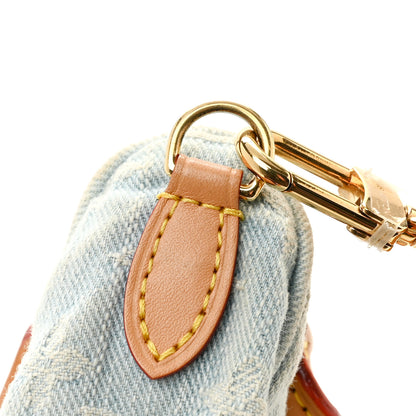 Louis Vuitton Monogram Denim Nano Speedy Sky Blue 11 of 12