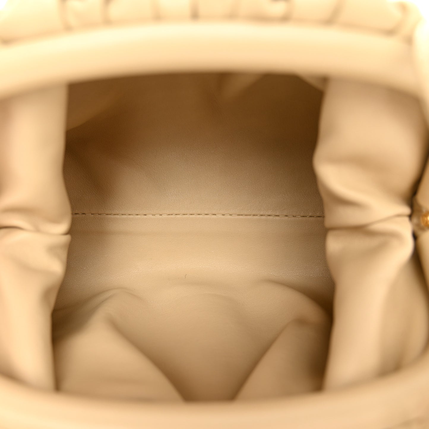 Butter Calfskin The Mini Pouch Porridge
