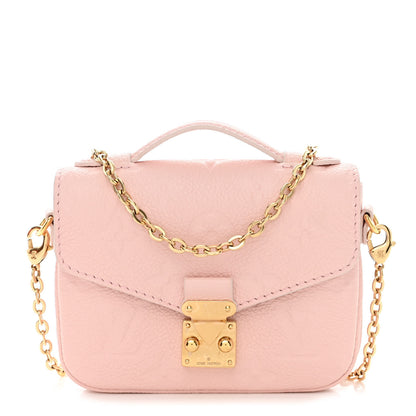 Louis Vuitton Empreinte Micro Metis Rose Pink 1 of 10