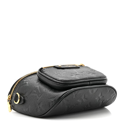 Louis Vuitton Empreinte Mini Bumbag Black 3 of 8