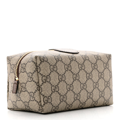 Gucci Soft GG Supreme Monogram Calfskin Medium Ophidia Cosmetic Case Beige Ebony New Acero 2 of 7