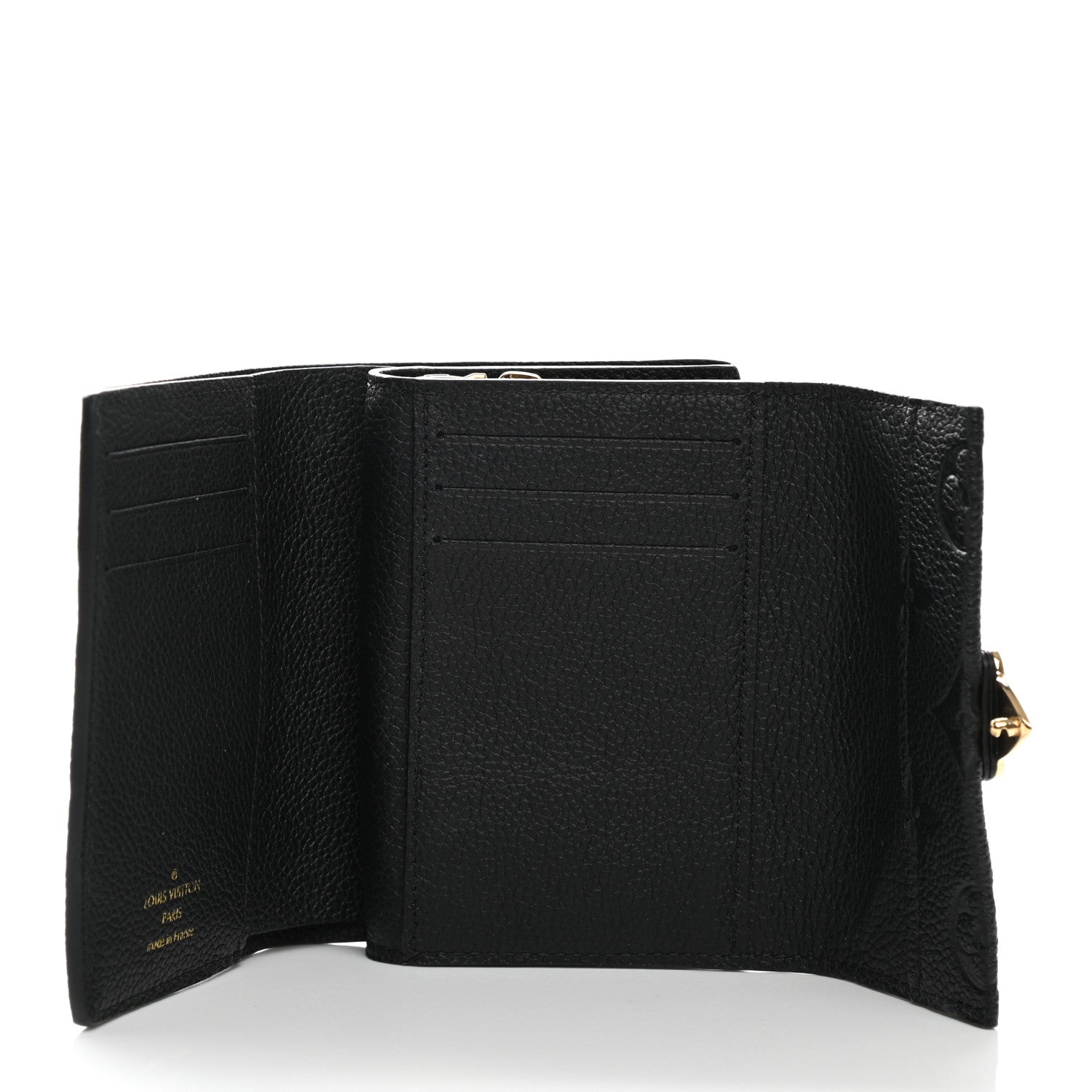 Louis Vuitton Empreinte Metis Compact Wallet Black 5 of 7
