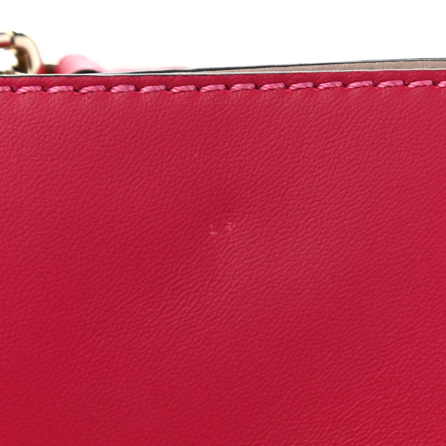 Nappa Rockstud Wristlet Clutch Cyclamin