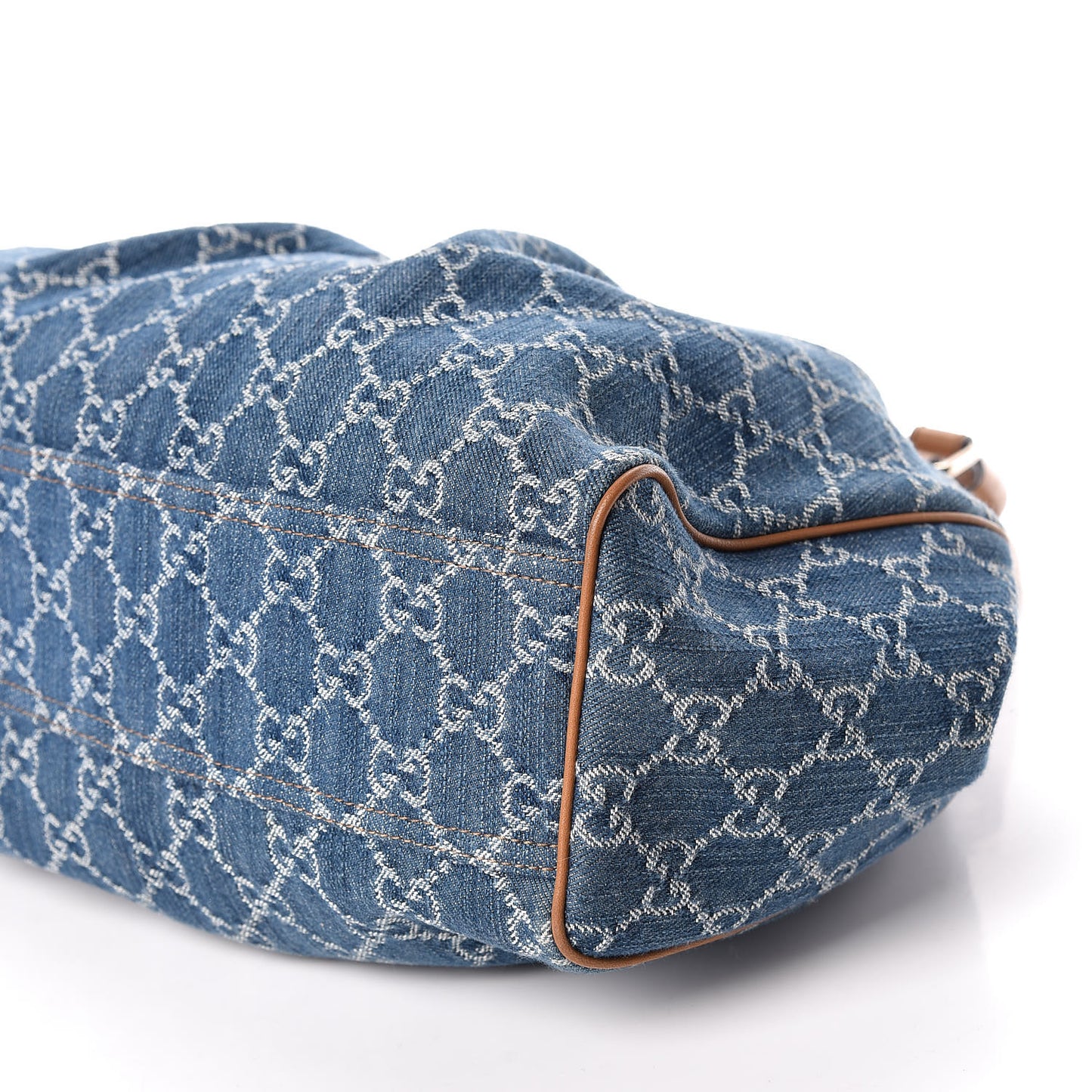 Denim Monogram Medium Sukey Tote Blue