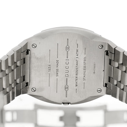 Gucci Stainless Steel 34mm 25H Quartz Watch 4 of 5