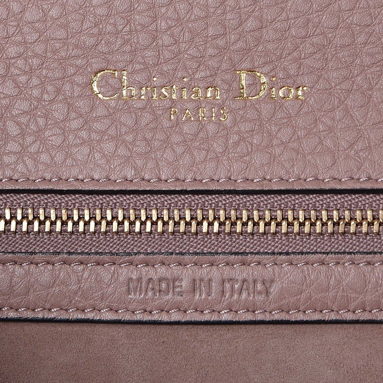 Christian Dior Grained Calfskin Small Diorama Flap Bag Taupe 6 of 8