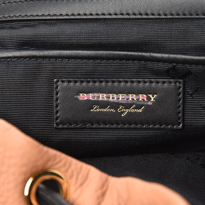 Burberry Deerskin Medium Rucksack Backpack Pale Apricot 7 of 10