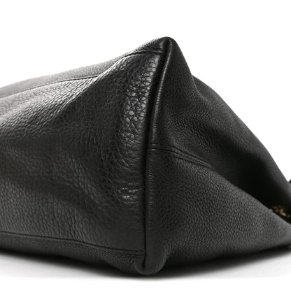 Gucci Pebbled Calfskin Medium Soho Chain Shoulder Bag Black 10 of 10