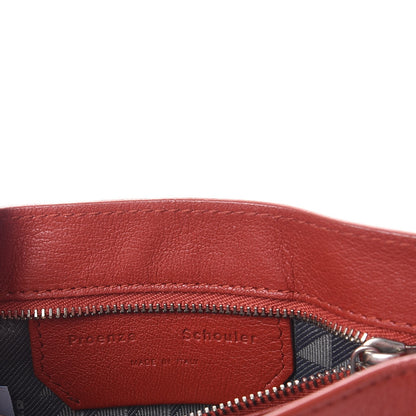 Proenza Schouler Lambskin PS1 Mini Pouch Messenger Brick 7 of 8
