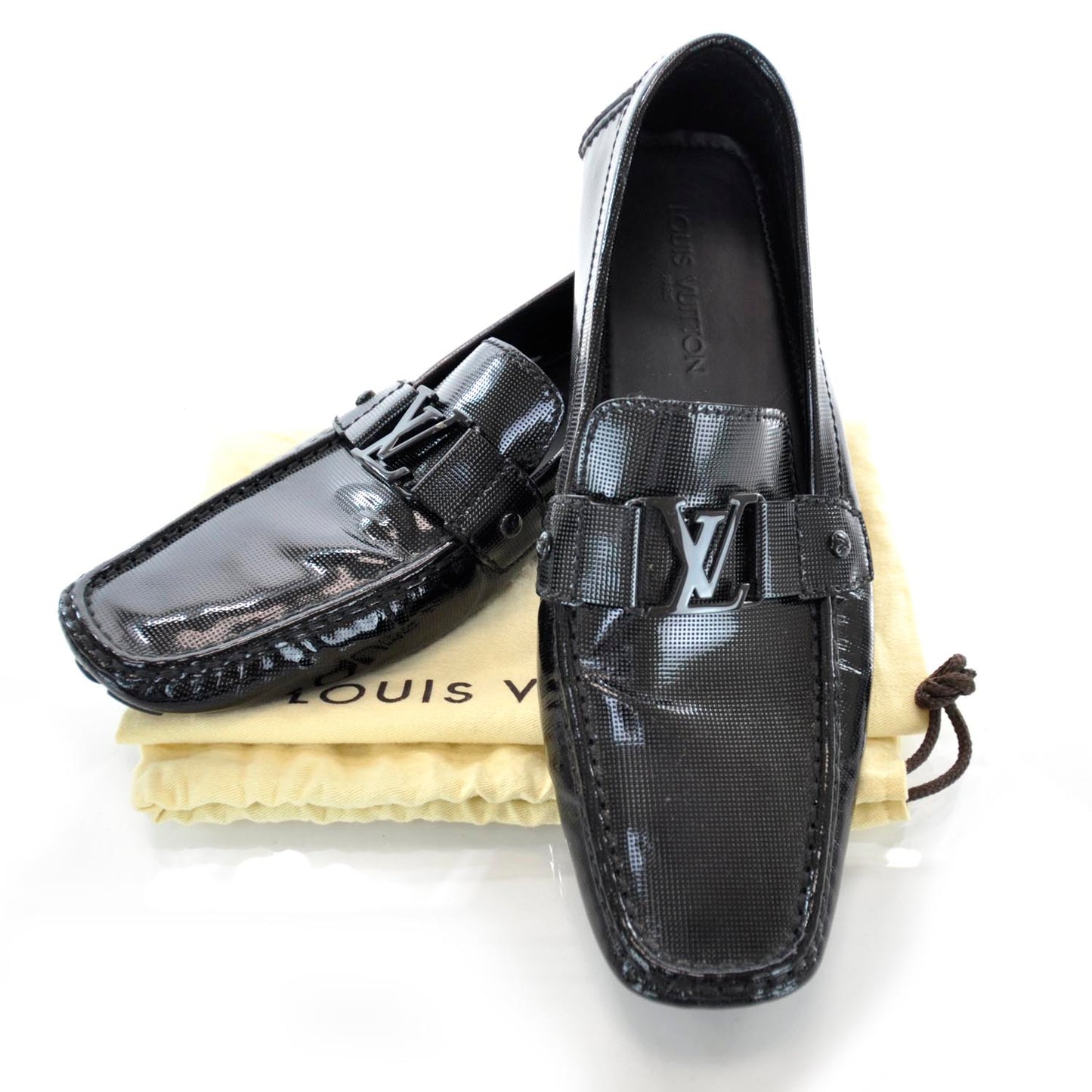 Patent Monte Carlo Loafers 12 Black