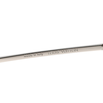 Louis Vuitton Metal Aviator Sunglasses Z1031W Silver 5 of 7