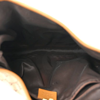 Gucci Monogram Web Jackie O Hobo Tan 5 of 10