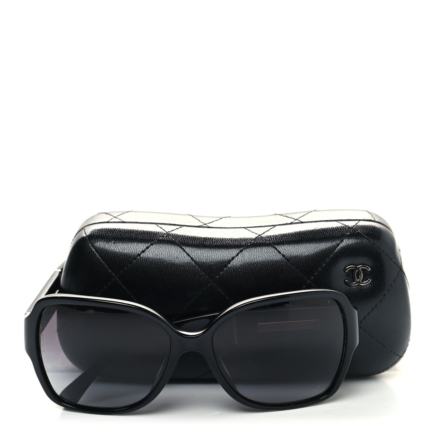 Chanel Square Summer CC Sunglasses 5230-Q-A Black 8 of 8