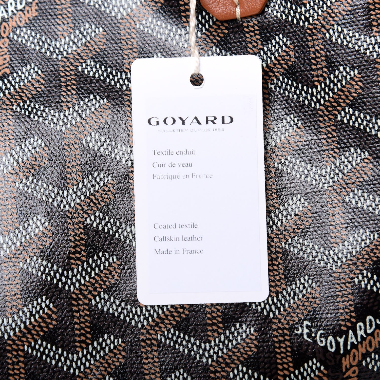Goyard Goyardine Saint Louis PM Black Gold 10 of 10