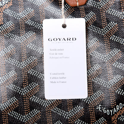 Goyard Goyardine Saint Louis PM Black Gold 10 of 10