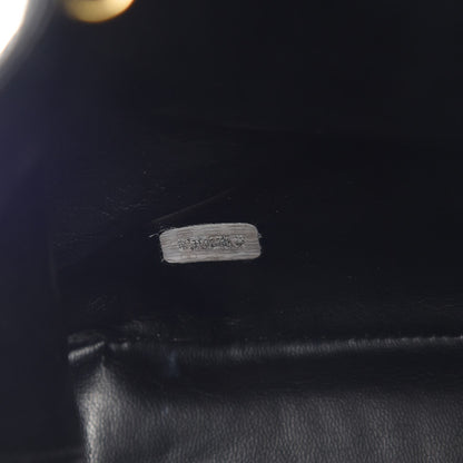 Chanel Caviar CC Drawstring Shoulder Bag Black 9 of 10