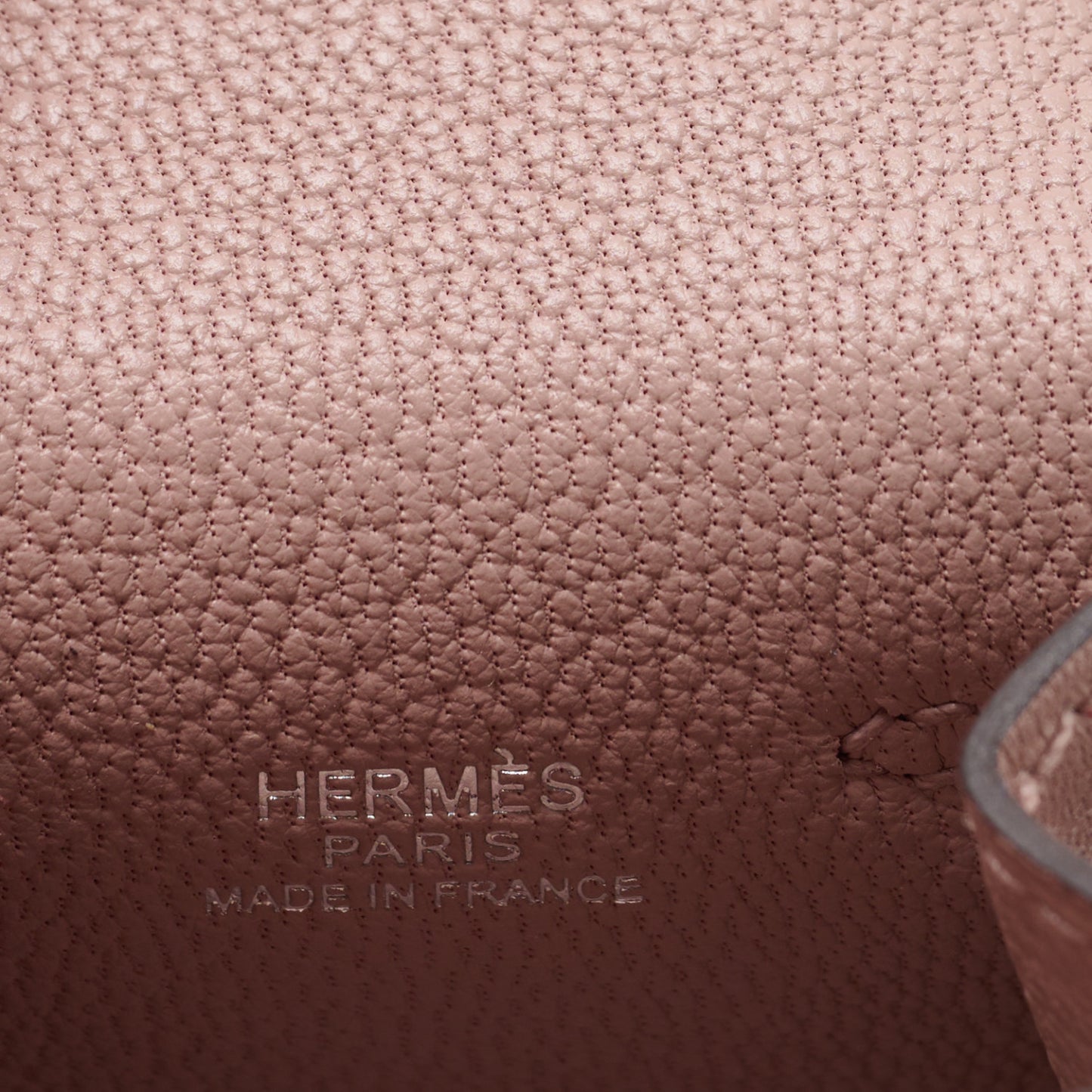 Tadelakt Chevre Mysore Kelly Quelle Idole Bag Charm Glycine