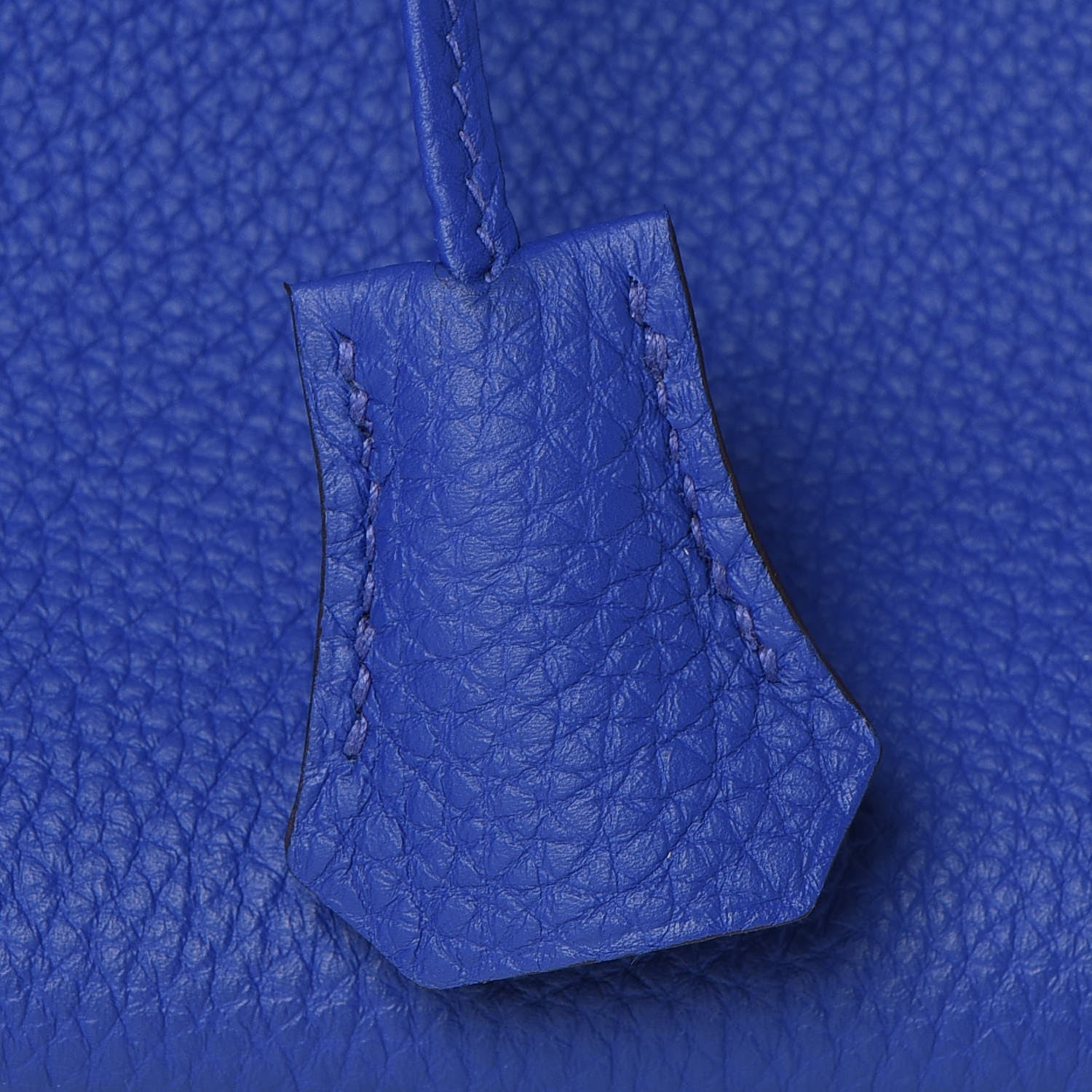Hermes Togo Birkin 35 Bleu Electrique 21 of 33