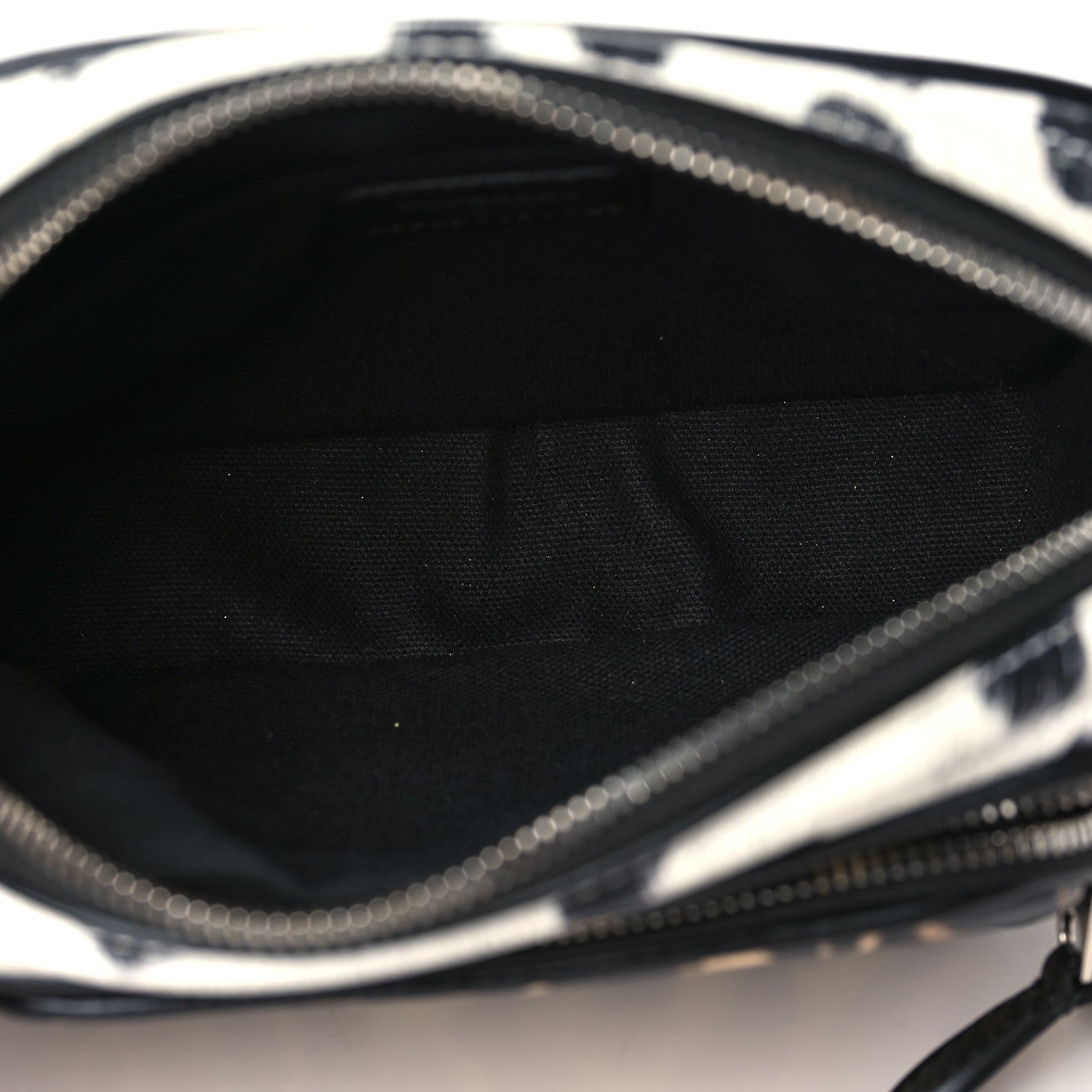Burberry Calfskin Leopard Print Small Camera Bag Honey Black 4 of 9