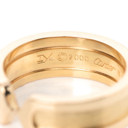 Cartier 18K Yellow Gold 6.5mm C De Cartier Ring 52 6 4 of 6