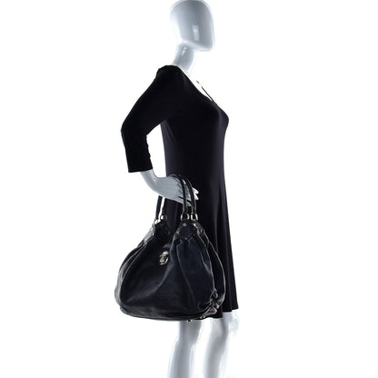 Louis Vuitton Mahina L Black 2 of 10