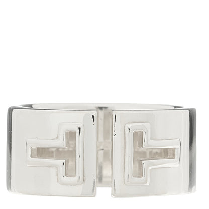 Tiffany Sterling Silver T Cutout Ring 58 8.25 1 of 4