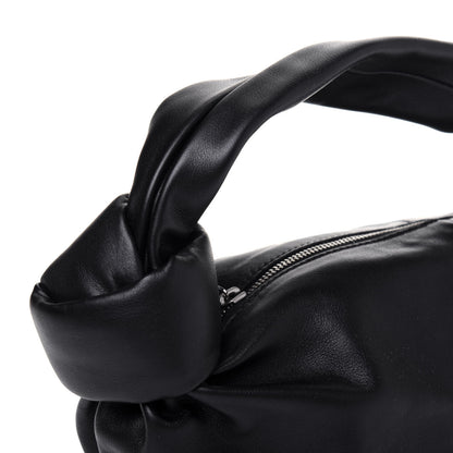 Bottega Veneta Calfskin Mini Double Knot Bag Black 9 of 11