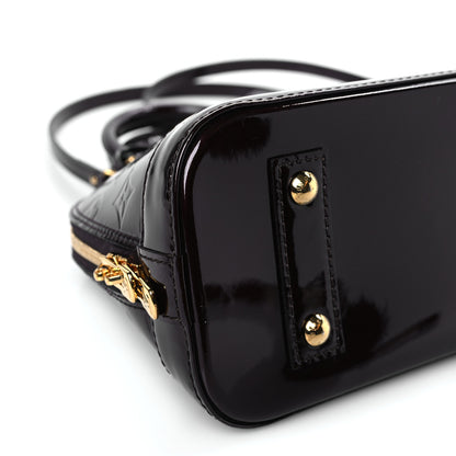 Louis Vuitton Vernis Alma BB Amarante 7 of 8