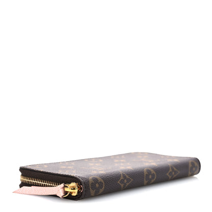 Louis Vuitton Monogram Clemence Wallet Rose Ballerine 4 of 11