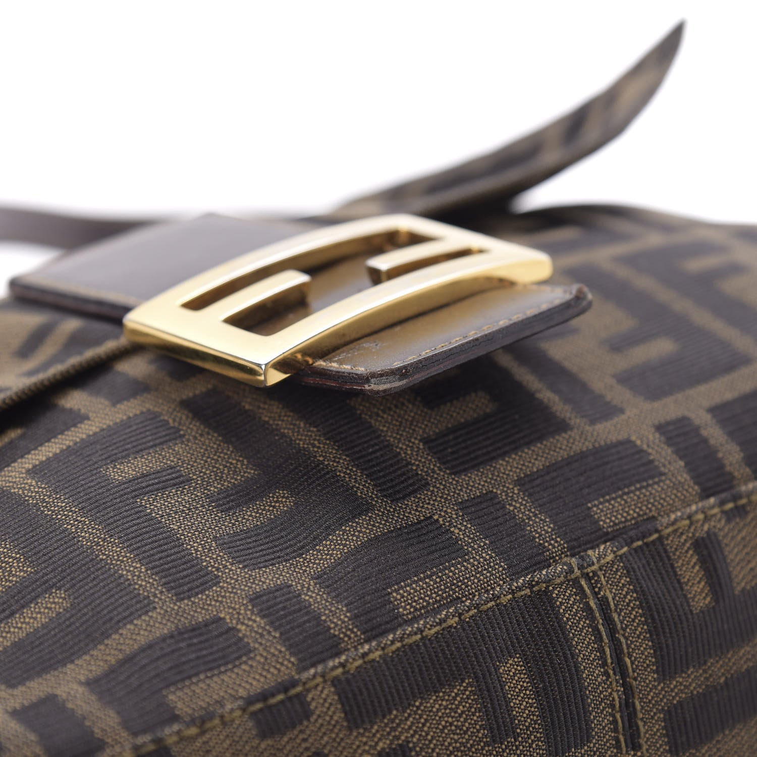 Fendi Zucca Mama Baguette Tobacco 10 of 10