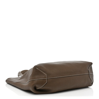 Hermes Sikkim Taurillon Clemence Double Sens 36 Etoupe 6 of 11