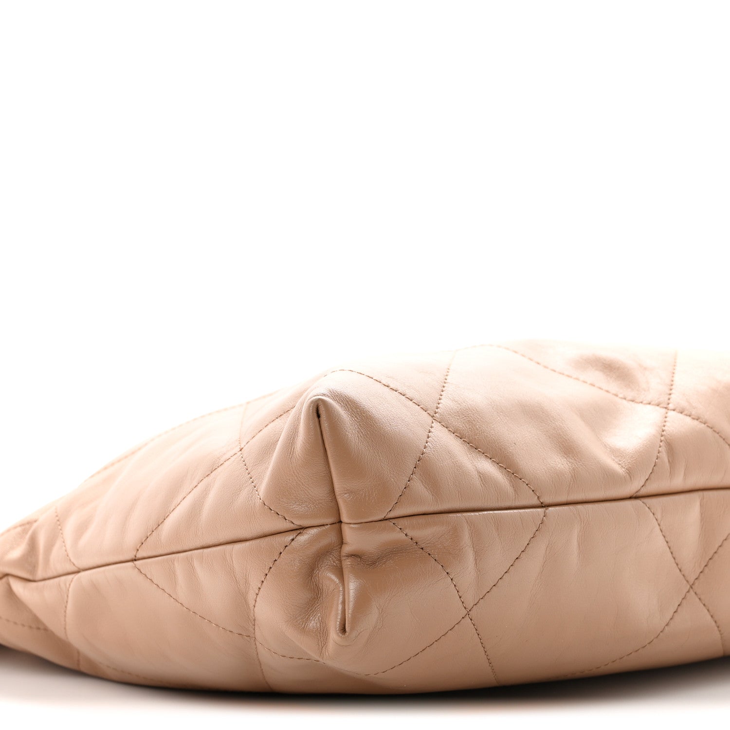 Chanel Shiny Calfskin Quilted Small Chanel 22 Beige 9 of 11