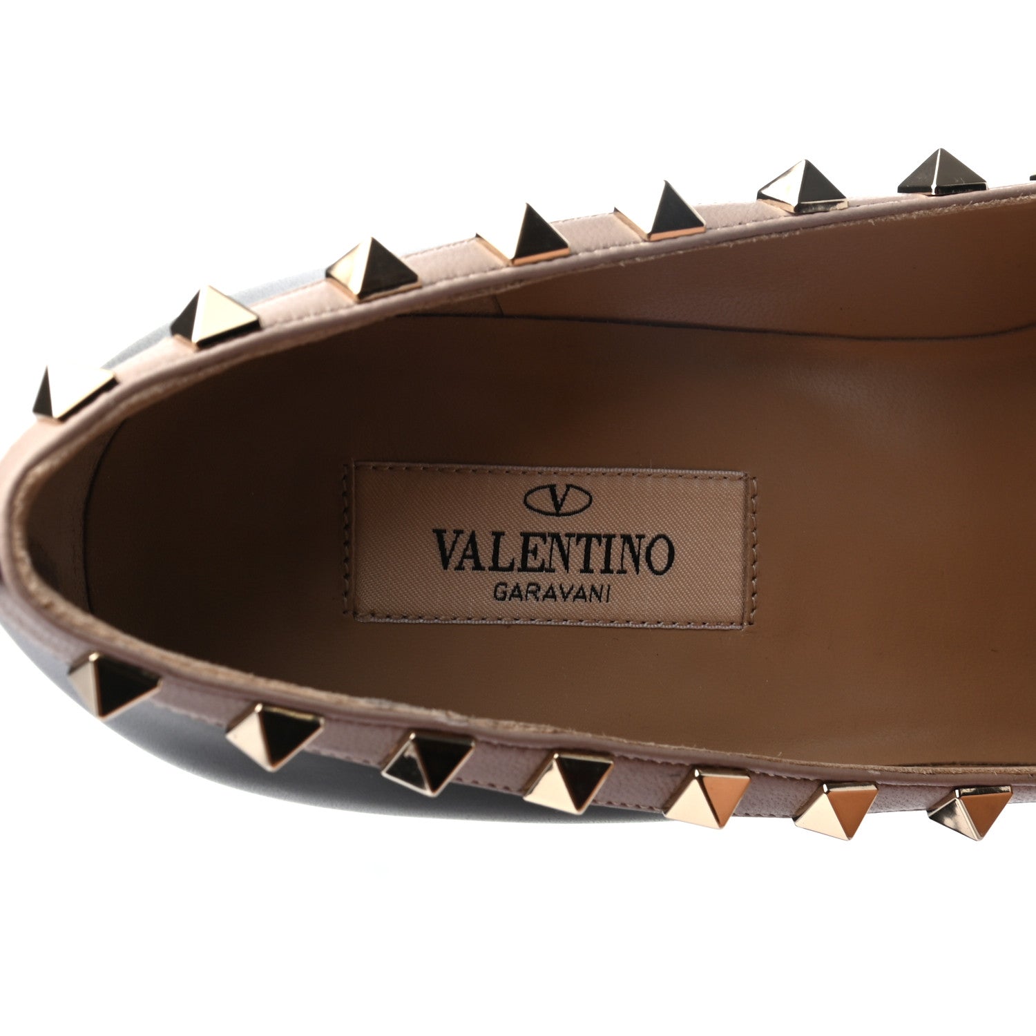 Valentino Garavani Calfskin Rockstud 85mm Pumps 37.5 Black Poudre 6 of 7