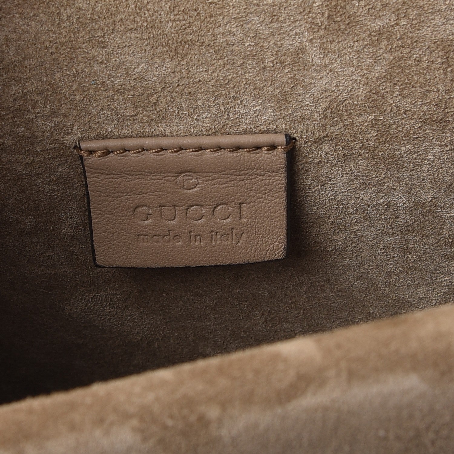 Gucci GG Supreme Monogram Mini Dionysus Shoulder Bag Taupe 7 of 12