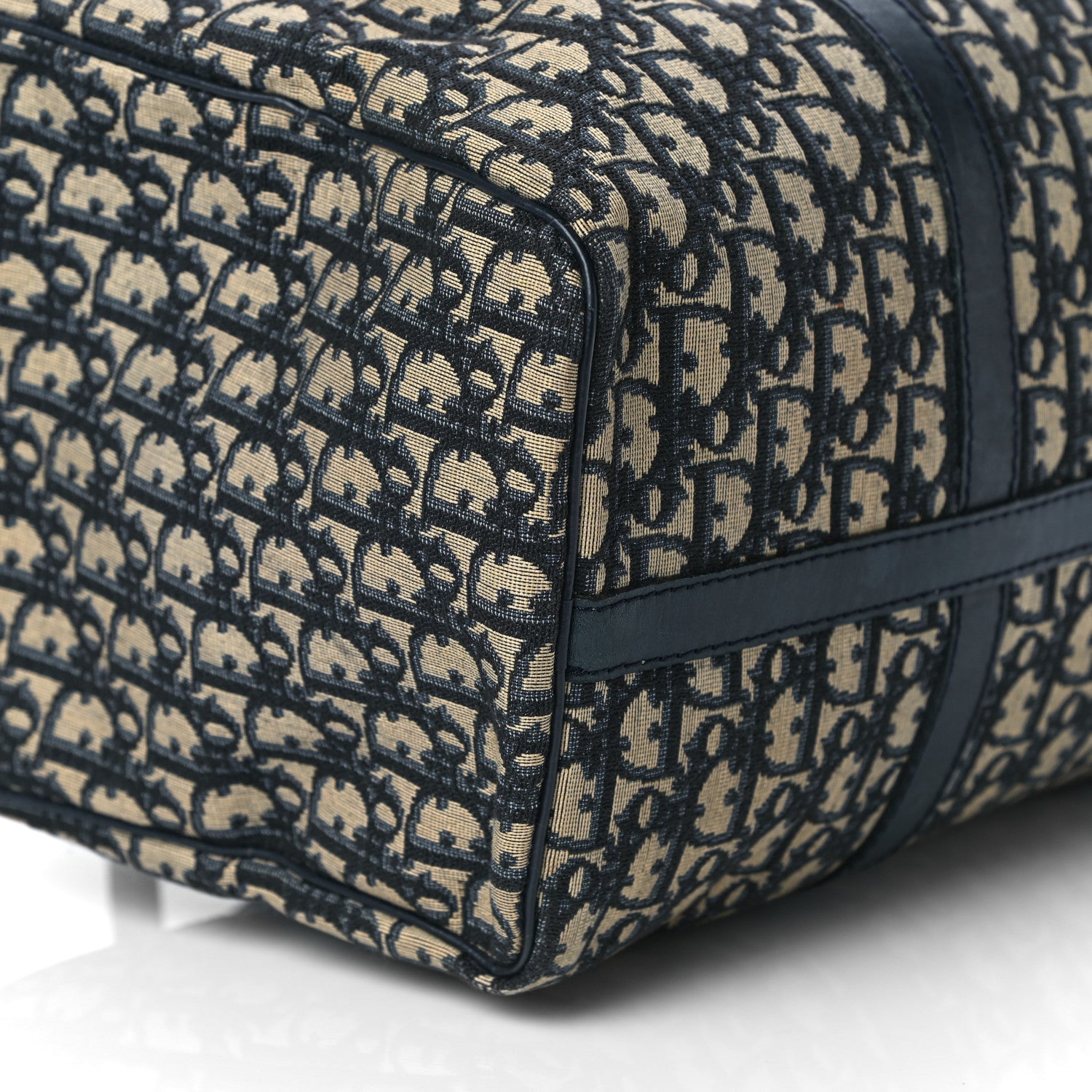 Christian Dior Monogram Duffle Black 8 of 22