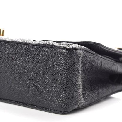 Chanel Caviar Quilted Medium Double Flap Black 6 of 11