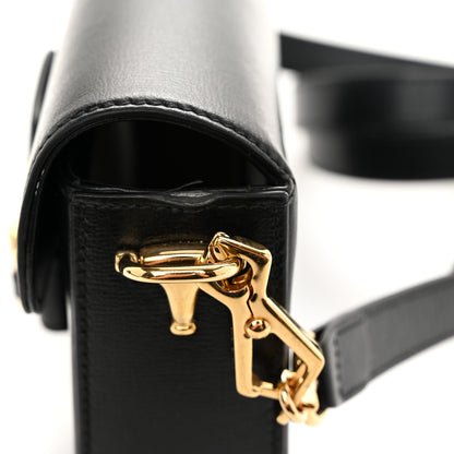 Gucci Azalea Calfskin Web Mini Horsebit 1955 Shoulder Bag Black 12 of 14