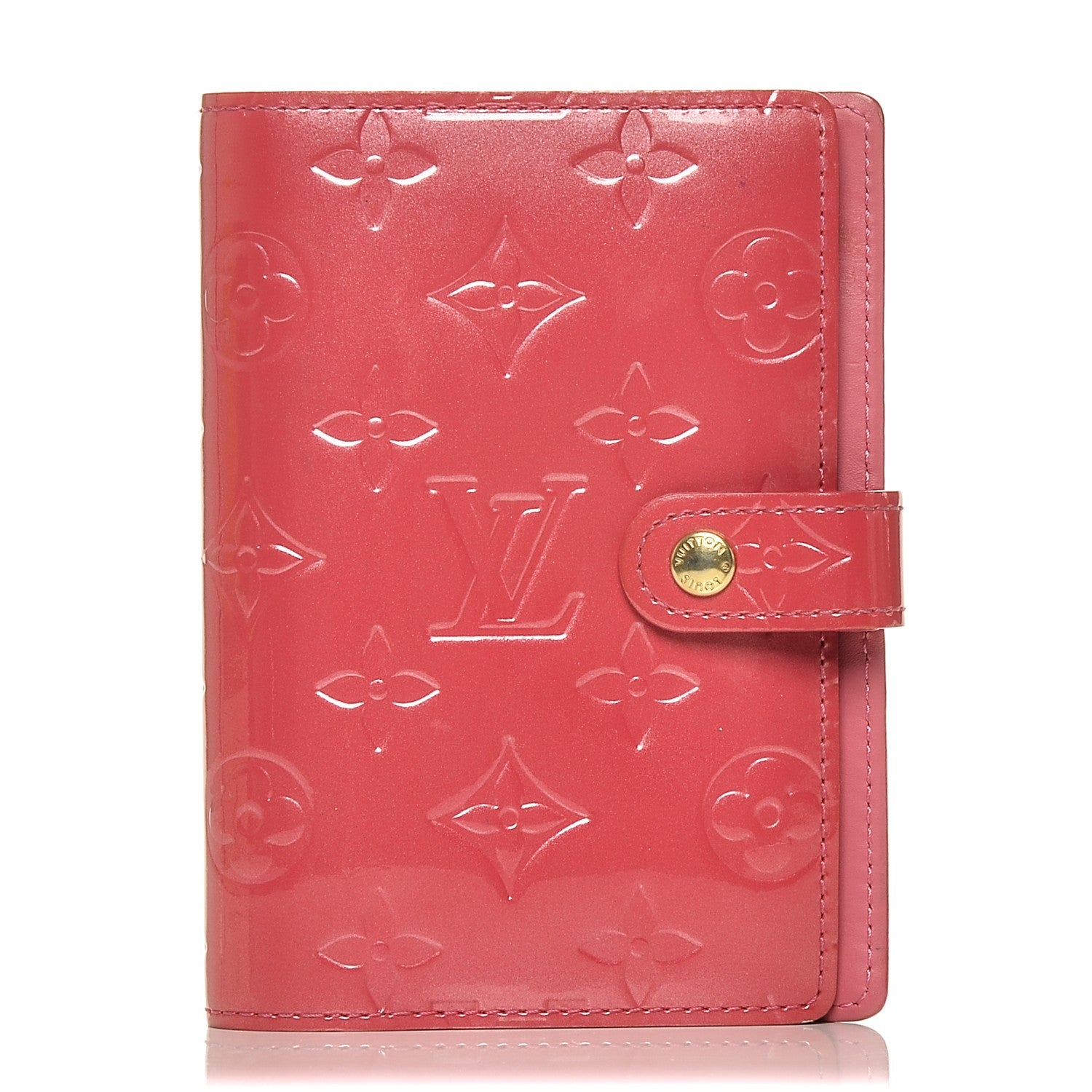 Louis Vuitton Vernis Small Ring Agenda Cover Framboise 1 of 7