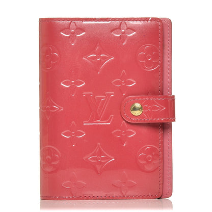 Louis Vuitton Vernis Small Ring Agenda Cover Framboise 1 of 7