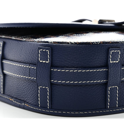 Goyard Goyardine Belvedere II PM Messenger Bag Navy 8 of 9