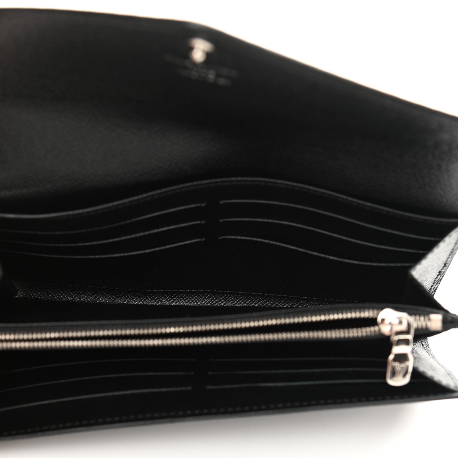 Louis Vuitton Epi Sarah Wallet NM Black 5 of 7