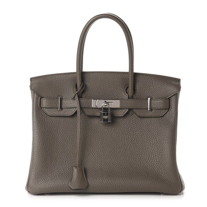 Hermes Togo Birkin 30 Etain 1 of 10