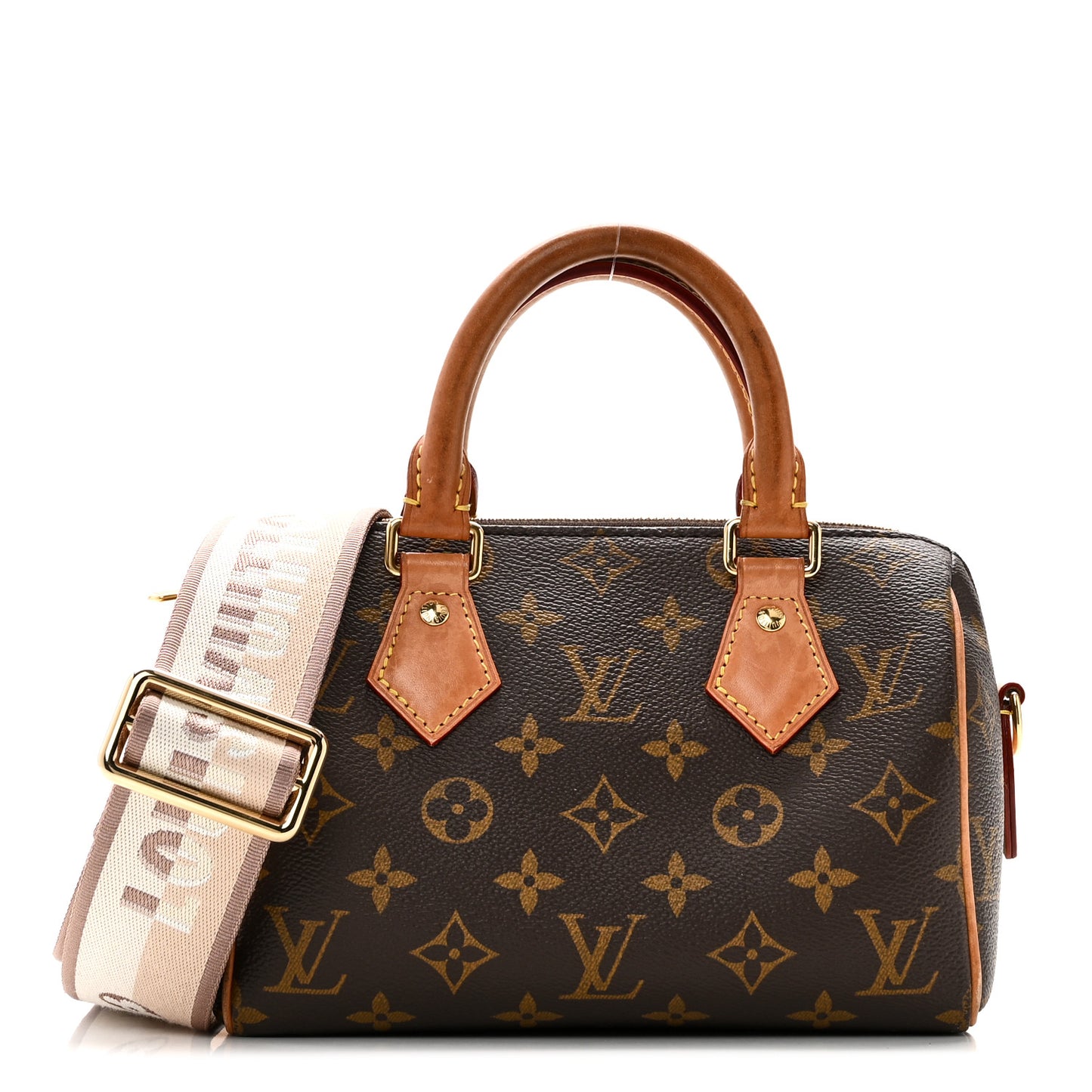 Monogram Speedy Bandouliere 20 Beige