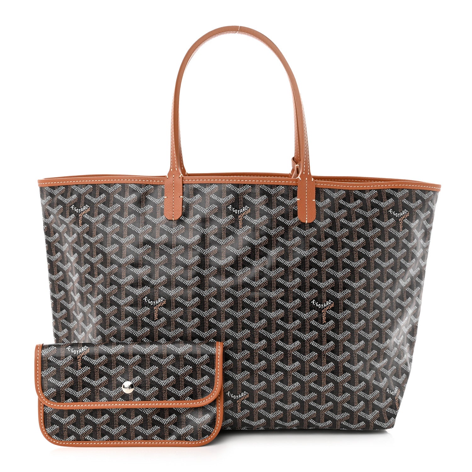 Goyard Goyardine Saint Louis PM Black Gold 1 of 10