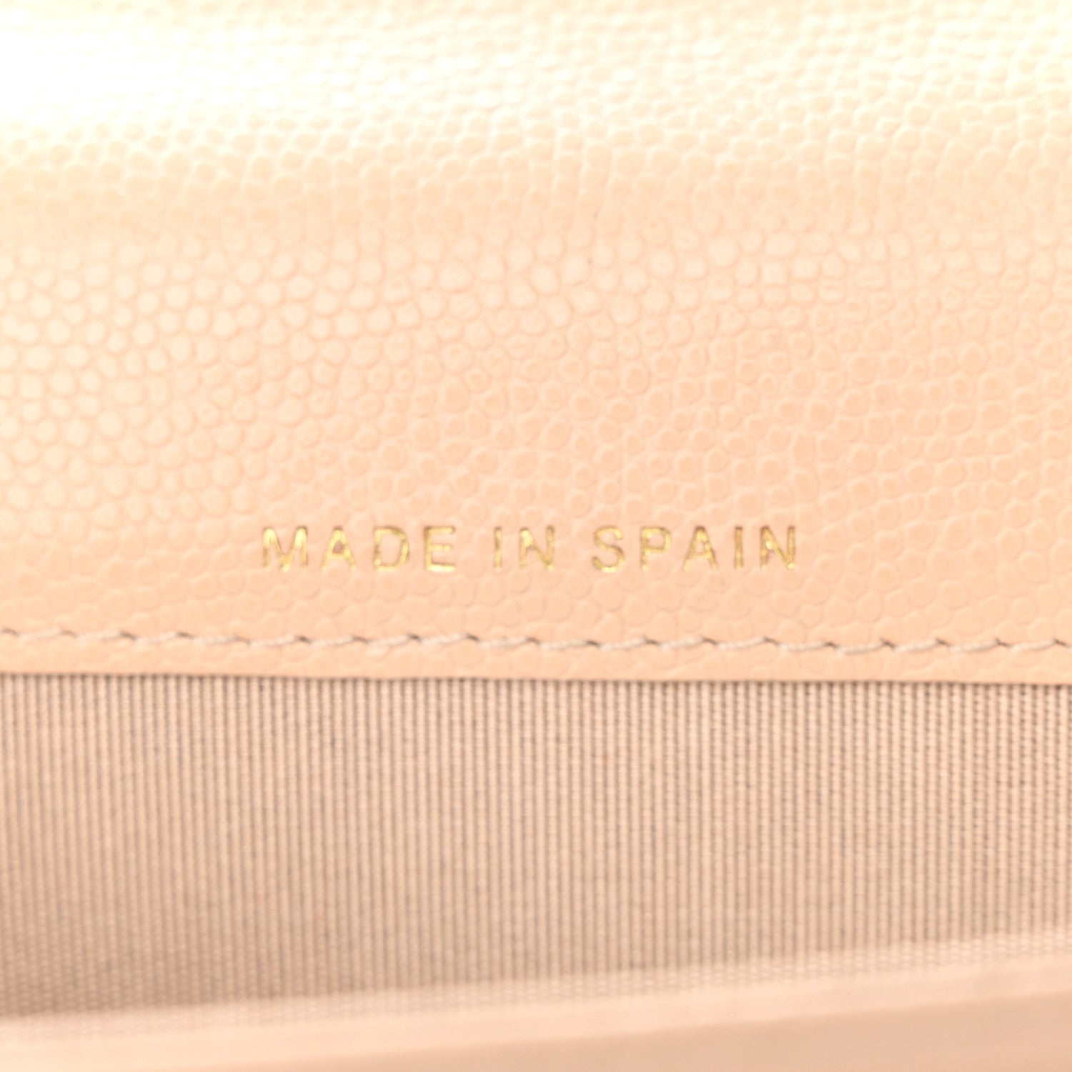 Chanel Caviar Pearl Quilted Coco Candy Flap Card Holder Beige 7 of 15