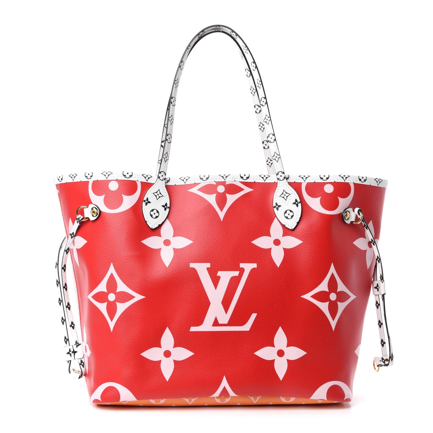 Monogram Giant Neverfull MM Rouge