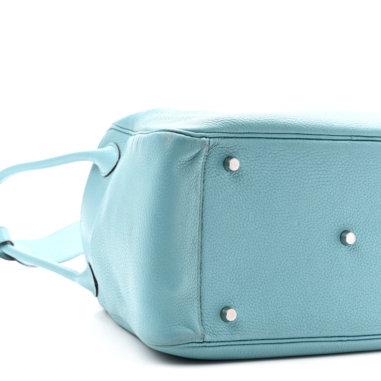 Hermes Taurillon Clemence Lindy 34 Bleu Atoll 9 of 10